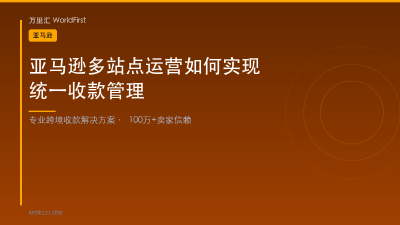 亚马逊多站点运营如何实现统一收款管理